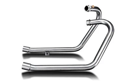 Cabezales de escape Triumph Bonneville Bobber 17-22 Delkevic acero inoxidable 2-2 tubos de escape Foto 1 de 3