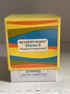 1975 RCA Records Readers Digest Jukebox Saturday Night 8 Track Box 4 Tape Set - Image 1 of 4