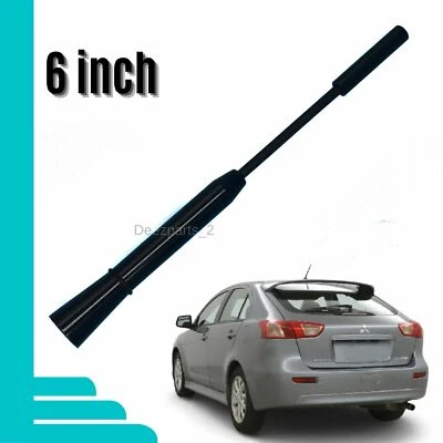 6" Antenna Black for Mitsubishi Lancer 2002-2017 - Image 1 of 4
