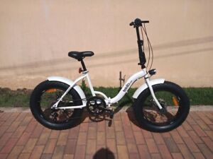 TEKLIO CR3WT bicicletta pieghevole alluminio bianco