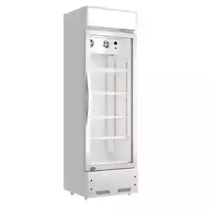 Merchandiser Refrigerator Glass Door Upright Beverage Cooler 16.5 Cu.Ft Display - Picture 1 of 8