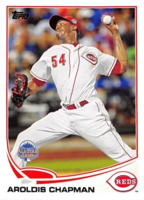 2013 Topps Update #US286 Aroldis Chapman NM-MT Reds - Image 1 of 2