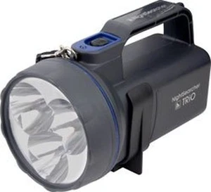 Nightsearcher Trio Rechargeable LED Flashlight Torch Lamp - 500 Lm 600m - Blue - Picture 1 of 5