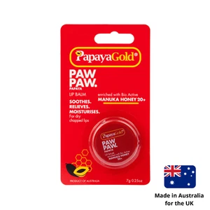 PAW PAW Lip Balm, with Manuka Honey & Papaya. Soothes and Moisturises 7g pot - Picture 1 of 4
