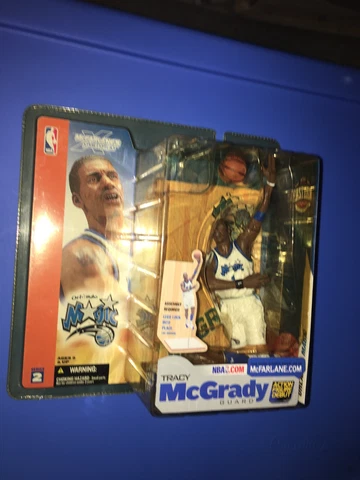 TRACY McGRADY  ORLANDO MAGIC ACTION FIGURE -NBA  McFARLAN NIB Cover