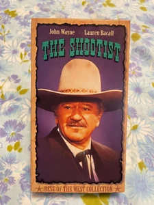 VHS Video CassetteThe Shootist JOHN WAYNE Lauren Bacall Ron Howard James Stewart - Picture 1 of 15