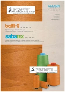 CARTELLA COLORI PER FILO AMANN BELFIL - AMANN SABATEX - Bild 1 von 1