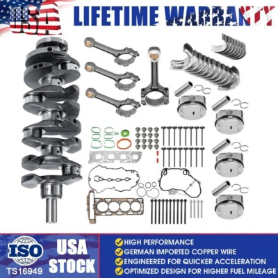 Kit de reconstrucción de revisión de motor de 2,4 L para Buick Chevrolet Captiva Sport Equinox GMC Foto 1 de 4