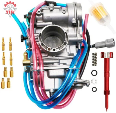 Carburador con tornillo de mezcla para Suzuki RMZ450 05-07 Kawasaki KLX 450R 08-09 Foto 1 de 4