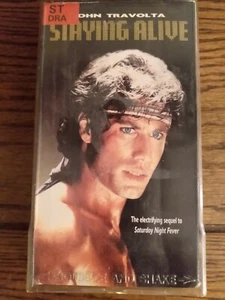 "Staying Alive" ORIGINAL 1983 RELEASE VHS John Travolta/Hollywood Video Edition - Picture 1 of 6