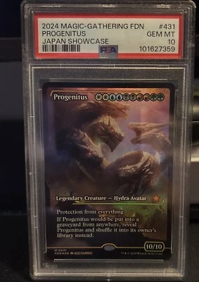 2024 Mtg Foundations Progenitus Psa 10. Low Pop!  - Image 1 of 3
