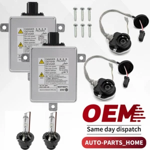 2Pcs For Accord Acura TL MDX TSX ZDX CX-9 Xenon Headlight Ballast &Igniter &Bulb - Picture 1 of 13