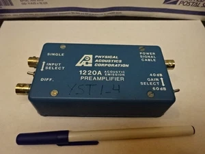 PHYSIKALISCHE SCHALLEMISSION COPR AE 1220A 20H fi VORVERSTÄRKER SENSOR WIE BESEHEN #Lob  - Bild 1 von 6