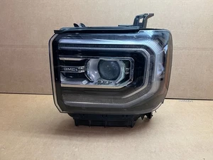 OEM 2016 2017 2018 GMC SIERRA 1500 LED HEADLIGHT LEFT LH *DAMAGE* - Picture 1 of 17