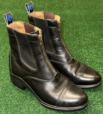 Ariat 54401 Women’s Cobalt XR Riding Ankle Boots Sz 7.5B Zip Up Western Cowgirl - Image 1 of 4