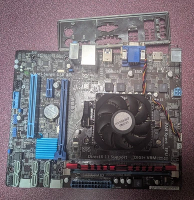 Материнская плата ASUS с процессором AMD A6-6400 - Изображение 1 из 2