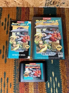 Street Fighter II: Special Champion Edition Sega Genesis Complete CIB - Picture 1 of 5