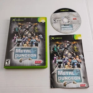 Metal Dungeon OG Xbox CIB with Manual Excellent Disc - Picture 1 of 11