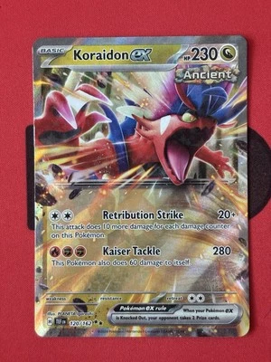 Koraidon EX 120/162 SV05: Temporal Forces (Pokemon TCG) - Image 1 of 2