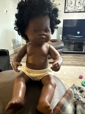 Miniland 31054 Bebé Muñeca Niña Africana 15 Foto 1 de 4