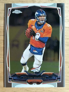 Peyton Manning Topps Chrome #42A 2014 - Imagen 1 de 2