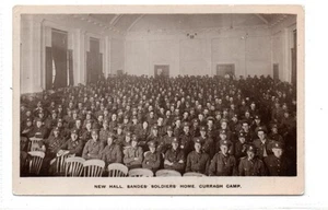 NEW HALL, SANDES SOLDIERS HOME, CURRAGH CAMP: Ireland postcard (C91518) - Picture 1 of 1