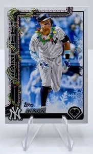 Collana AARON JUDICE 2025 Topps Holiday Lights variante #H161 Yankees - Foto 1 di 2