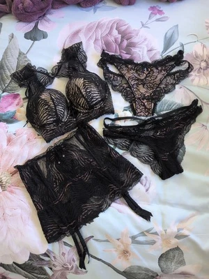 Pleasure State 4 Piece Lingerie Set - Image 1 of 4