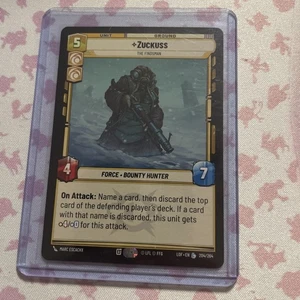 Star Wars Zuckuss - The Findsman 204/264 - Legends of the Force Legendary - Picture 1 of 2