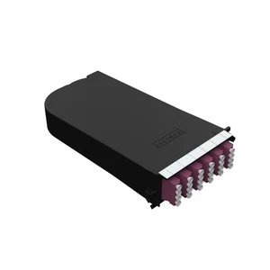 Belden FC4H12LDFS 12 ports 24 fibres LC duplex FX UHD UHD cassette d'épissure OM4 - Photo 1/1