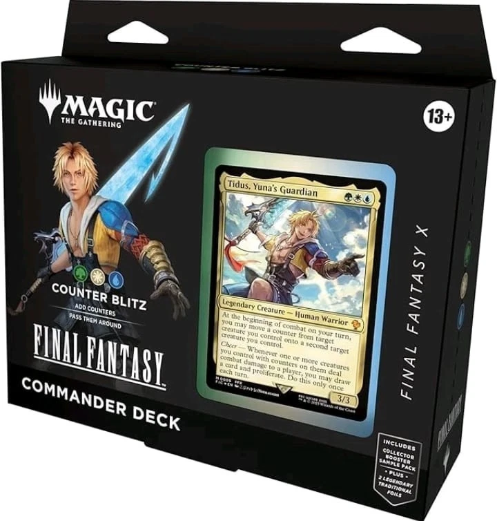 Magic Mazzo Commander Counter Blitz Final Fantasy Inglese Sigillato Tidus - Immagine 1 di 1