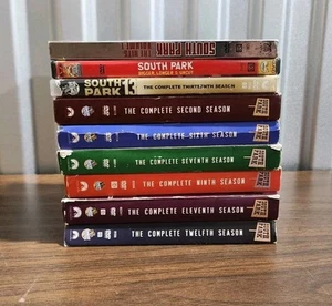 SOUTH PARK Lot 9 DVDS Seasons 2,6,7,9,11,12,13 Bigger Longer The Hits - Picture 1 of 7