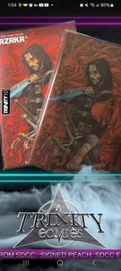 Brzrkr 1 Trinity Exclusive Set Trade Ltd 300 And Foil Ltd To 200 - Picture 1 of 2