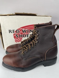 Stivali uomo Red Wing 4451 Supersole punta acciaio misura 10,5 D - Foto 1 di 17
