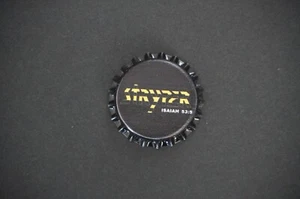 STRYPER LOGO BLACK BOTTLE CAP BUTTON PIN - Picture 1 of 2