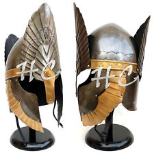 Sca Larp Mittelalterlich Husaren Armor Stahl Kampf Knight Viking Helm Geschenk