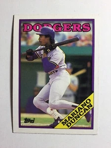 1988 TOPPS #481 MARIANO DUNCAN NM BASEBALL CARD - Imagen 1 de 1