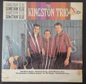 The Kingston Trio LP - Somethin' Else - Decca VG/VG Folk - Imagen 1 de 4