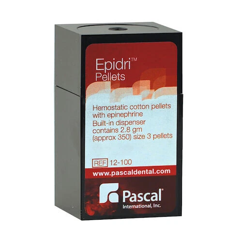 Pellets de retracción de algodón Epidri Pascal 12-100 #3 amarillo epinefrina 450/ancho Foto 1 de 1