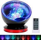 Ocean Projector Lamp Night Light+Remote Control+Timer, Bedside Child Lights Baby
