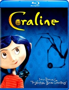Coraline - Dakota Fanning; Teri Hatcher; John Hodgman - New BluRAY - Picture 1 of 2