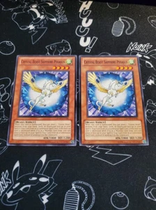 Yugioh - Crystal Beast Sapphire Peagasus RYMP-EN046 NM Unlim Common X2 - Picture 1 of 1