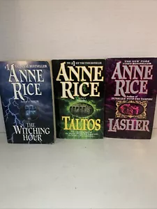 Mayfair Witches Trilogy Anne Rice Complete Series - Witching Hour Lasher Taltos - Picture 1 of 11