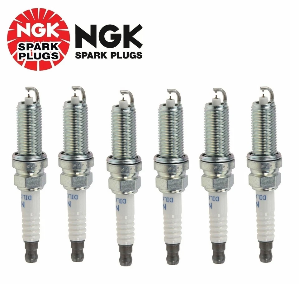 Комплект из 6 свечей зажигания NGK лазерный иридиевый резистор для Nissan для Infiniti - Изображение 1 из 1