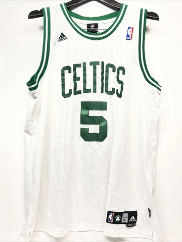 NBA Boston Celtics Kevin Garnett #5 Jersey Adidas Shirt Basketball size XL Cover