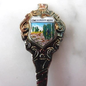 * C - Cuillère de collection spoon - Email - ALLEMAGNE LUNEBURGER HEIDE - Picture 1 of 2