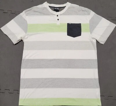 Camisa Zoo York XXL Blanca Verde Gris Excelente Estado  Foto 1 de 4