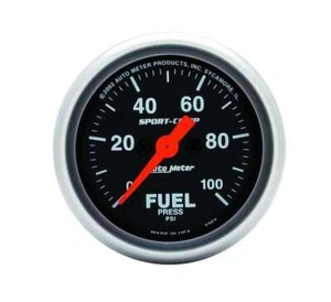 Sport Comp 2 1/16in Fuel 0-100 PSI Elec. AUTOMETER 3363 - Picture 1 of 1