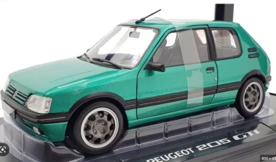 Peugeot 250 GTI Griffe 1990 Green  1/18 184850 Norev - Immagine 1 di 2