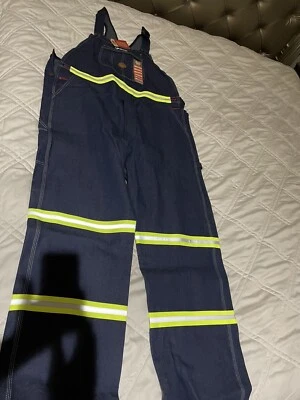 NEW RED KAP WORK COVERALLS red kap hi visibility BD10DN coveralls NEW - Image 1 of 4